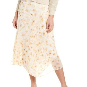 Vince Floral Skirt